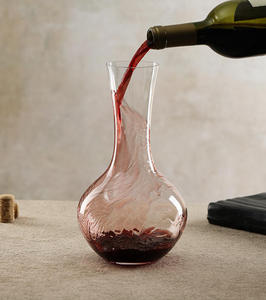 Decanter per Vino <span class=keywords><strong>Sandra</strong></span> Bohemia in Stile Europeo Italiano, Soffiato a Mano, Capacità 1,5L, Bicchieri <span class=keywords><strong>da</strong></span> Degustazione Lavabili in Lavastoviglie, Collezione Cristallo - Product Image 1
