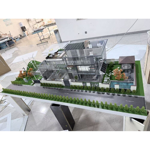Modello Residenziale 3D Moderno in Plastica, Layout Immobiliare, Modello di Villa di Lusso, Diorama Architettonico in Scala per Alloggi Urbani Familiari - Product Image 3