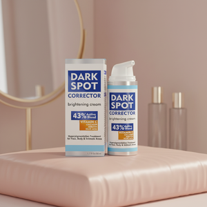 Crema Aclarante para Manchas Oscuras con Perla y Vitamina C para el Rostro - Crema Aclarante para la Piel para Mujeres y Hombres - <span class=keywords><strong>Corrector</strong></span> <span class=keywords><strong>de</strong></span> Manchas Oscuras - Crema Iluminadora - Product Image 1