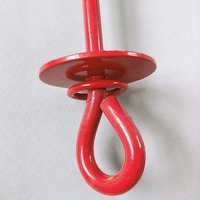 Piquet d'ancrage pour chien pivotant à 360°, robuste, pour la ferme, avec sangle en nylon et sac de rangement pour laisse