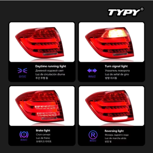 ไฟท้าย LED กันน้ำคุณภาพสูง TYPY สำหรับ Toyota Highlander ปี 2009-2011 วัสดุ PC+ABS ระบบไฟส่องสว่างอัตโนมัติ สำหรับติดตั้งเพิ่มเติม/อัปเกรด - Product Image 3