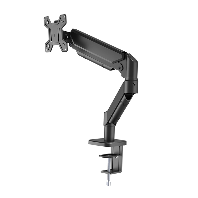 Wholesale Custom Logo 90 Degree Adjustable Single Monitor Arm Mount Stand Riser Bracket Gas Spring Monitor Mount for 13\"-32\"
