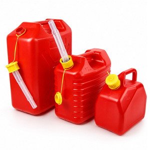 Bidon d'essence en plastique PP 5L, réservoir de carburant de rechange pour voiture, bidon à couvercle extérieur épaissi anti-explosion - Product Image 6