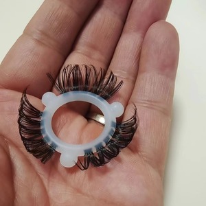 Anillo Vibrador de Silicona para Pene con Pelo Sintético, Estimulación para Adultos, Uso en Parejas, Diámetro Interior 2.0 cm - Product Image 2