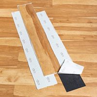 Moderner Luxus-Vinyl boden Selbst klebender, verschleiß fester Holzmaserung fliesen aufkleber Abnehmbarer Vinyl-Lvt-Bodenbelag für Wohnkultur