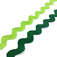 Ruban Ric Rac Coloré de 20 mm, Ruban en Dentelle Zig Zag, Garniture Ric Rac pour Vêtements, Robes, Sacs, Chaussures, Accessoires de Bricolage
