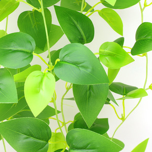 Mur végétal artificiel en lierre, plante verte suspendue, décoration intérieure, feuilles ultra-réalistes, décoration de salon - Product Image 4