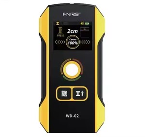 เครื่องตรวจจับผนัง FNIRSI WD-02 รุ่นใหม่ ดีไซน์รูเจาะตำแหน่ง หน้าจอ TFT แสดงผล ตรวจจับสายไฟ AC สายไฟฟ้า โลหะ ไม้ และโครงสร้างผนัง - Product Image 1