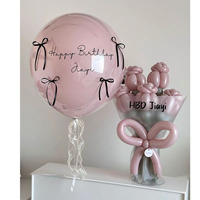Sertifikat Foto Buket Balon Mawar Baru Selamat Ulang Tahun Theresa Gabrille Pesta Proposal Hari Valentine Pengakuan Cinta