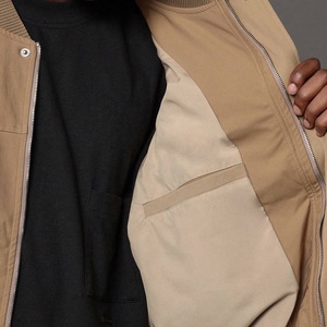 Arc-en-ciel vaporisateur personnalisable hommes toile Bomber vol veste Vintage Style automne côtelé col Streetwear surdimensionné vestes pour hommes - Product Image 3