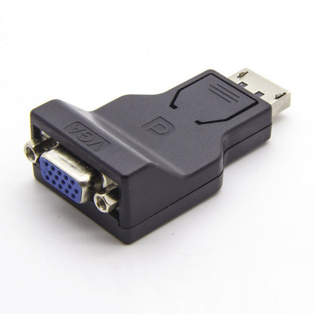 DP to VGA Cable DisplayPort Male to VGA Female Converter Adapter Cable for Laptop PC