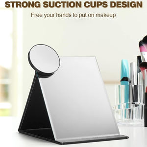 Ventouse de <span class=keywords><strong>miroir</strong></span> grossissant portable <span class=keywords><strong>pour</strong></span> un montage facile, utilisation <span class=keywords><strong>pour</strong></span> le bâton de <span class=keywords><strong>miroir</strong></span> de maquillage sur le <span class=keywords><strong>miroir</strong></span> de douche <span class=keywords><strong>pour</strong></span> épiler les sourcils - Product Image 2