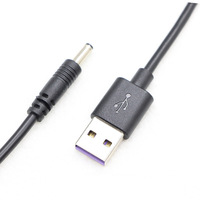 Cordon d'alimentation USB vers DC 3.5mm X 1.35mm Câble d'alimentation USB 2.0 a mâle vers DC 3.5mm X 1.35mm mâle 5V 3A
