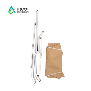 Silla Plegable de Camping de Aluminio 95x50x65cm, Silla Plegable para Pesca al Aire Libre, Amarillo Desierto, Verde Militar, Diseño Minimalista - Product Image 4