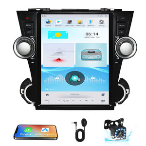 Android Autoradio für Toyota <span class=keywords><strong>Highlander</strong></span> 2008-2013 Kabelloses CarPlay Android Auto GPS DSP Multimedia-Player - Product Image 1