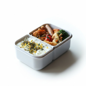 Boîte à lunch de qualité supérieure, anti-bactérienne, étanche, en polypropylène, RICEBOY MAX 1300ml 1600ml W220xD155xH65mm Modèle P26-01 - Product Image 1