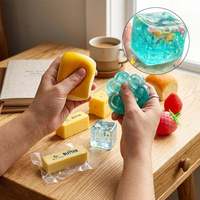 Coffret Cadeau de 8 Jouets Anti-Stress Squishy en Maltose à Montée Lente, Créatifs et Doux, en Boîte Mystère