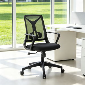 <span class=keywords><strong>Silla</strong></span> de Oficina Ergonómica Moderna de Tela con Soporte Lumbar Ajustable en Altura <span class=keywords><strong>para</strong></span> Trabajos Prolongados, Uso en el Hogar, <span class=keywords><strong>la</strong></span> <span class=keywords><strong>Mejor</strong></span> <span class=keywords><strong>Silla</strong></span> <span class=keywords><strong>para</strong></span> Sala de Conferencias - Product Image 2