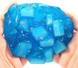 CHENXI 70ML Jelly Cube Crunchy Transparent Crystal Slime Kit 6 Couleurs Éducatif Cadeau de Fête DIY Fabrication de Slime Jouets 14+ - Product Image 2