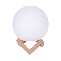 Lampe de chevet lune, veilleuse décorative, lampe planète, veilleuse en forme de lune
