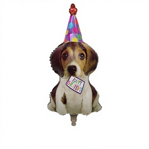 Globos de Aluminio con Forma de Animales de Dibujos Animados: Perro, Dinosaurio, León, Mariposa, Ganso, Jirafa, para Decoración de Fiestas de Cumpleaños, Circo, Juguetes para Niños, Pollo - Product Image 1
