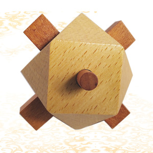 Phong Cách Mới Giáo Dục Bằng Gỗ Cube Câu Đố Đồ Chơi Luban kongming Burr Câu Đố Trò Chơi Tự Làm 3D Hộp Gỗ Tường Đăng Gỗ Thủ Công Mỹ Nghệ - Product Image 5