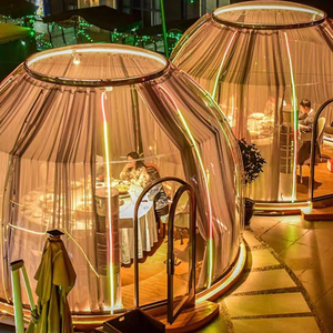 <span class=keywords><strong>Chambre</strong></span> d'hôtel gonflable <span class=keywords><strong>en</strong></span> polycarbonate pour l'extérieur, préfabriqué, glamping transparent, maison complète - Product Image 3