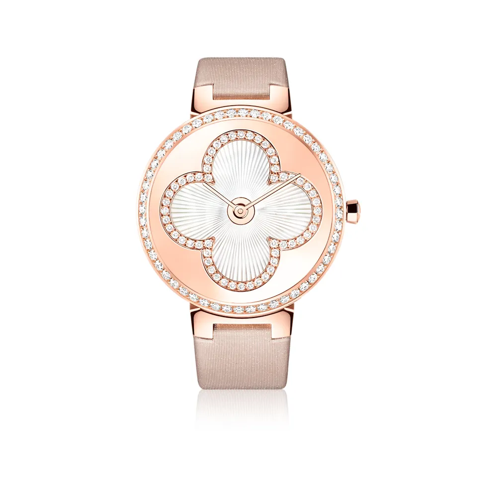 女性は豪華なダイヤモンドベゼル36mmクォーツ時計を女性のために見るファッションエレガントな女性の時計ステンレス鋼の女性の腕時計