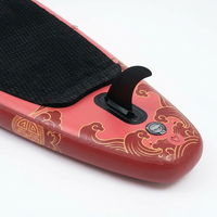 Planche de paddle gonflable tout usage en PVC portable à 3 ailerons Wkersiy pour la sauvetage et le surf sur les lacs et les rivières