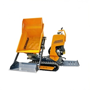 Camión de carga pequeño con orugas, dedicado al transporte transfronterizo, con plataforma giratoria de 180 grados para ganadería y carga de animales. - Product Image 5