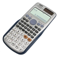 Calculatrice scientifique KDT 991ES Plus avec écran à 2 lignes et 417 fonctions pour l'ingénierie et les mathématiques