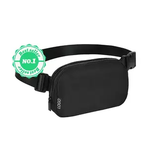 1 Moq Klaar Om Nylon Fanny Pack Crossbody Groothandel Overal Lulu Tas Heuptasje Voor Vrouwen Riem Heuptas