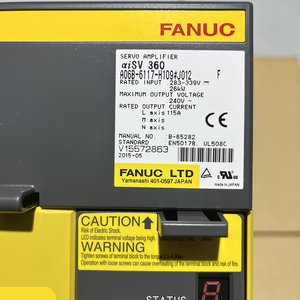 Nuevo y Sellado, 100% Original, Fanuc A06B-6117-H109 # Módulo de Servoaccionamiento J012, Amplificador de 2 Ejes - Product Image 1