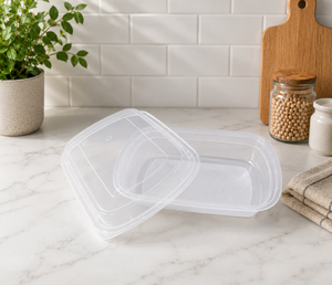 Contenedores de Alimentos Desechables de Plástico PP con Tapas Herméticas, Cajas Bento para Comida para Llevar de Restaurantes, Proveedor de Marca Privada - Product Image 1