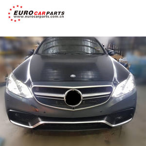 Kit carrosserie E Class <span class=keywords><strong>W212</strong></span> E63 pour <span class=keywords><strong>W212</strong></span> E260 E300 E200 <span class=keywords><strong>E320</strong></span> E350 à E63 Phares Feux arrière Capot et ailes - Product Image 4