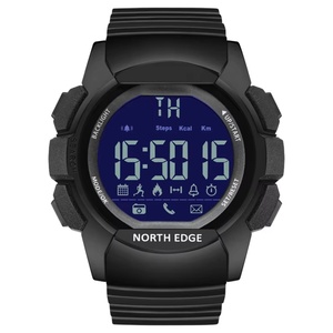 นาฬิกาผู้ชายกันน้ำ 100M NORTH EDGE นาฬิกาสปอร์ต LED ดิจิตอลนาฬิกาจับเวลาข้อมือสำหรับชายสำหรับไอโอเอส แอนดรอยด์ - Product Image 2
