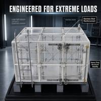 Grand réservoir d'élevage de poissons en fibre de verre SMC/GRP/FRP / bassin pour l'aquaculture RAS