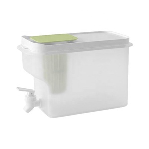 Seau à <span class=keywords><strong>eau</strong></span> froide de grande capacité pour réfrigérateur <span class=keywords><strong>avec</strong></span> robinet en plastique, <span class=keywords><strong>distributeur</strong></span> de boissons froides - Product Image 2