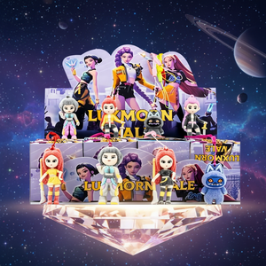 Figurine de jouet d'anime en PVC tendance, k <span class=keywords><strong>pop</strong></span> Demon Hunters, boîte mystère, cadeau mystère, figurine de bureau, ornements, jeu, cadeau d'anniversaire pour enfants - Product Image 1