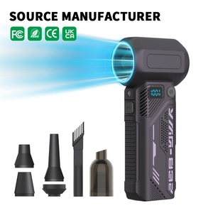 Mini souffleur d'air sans fil portatif 2 en 1, aspirateur 130000RPM sans balais 120W 3 vitesses 2000mAh pour le nettoyage de la voiture, de la maison et du clavier - Product Image 1