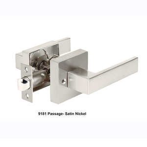 Nhà Máy Giá Thị Trường Mỹ Nhập Keyed Bảo Mật Passage Dummy Hợp Kim Kẽm Lever Set Đôi Xử Lý Khóa Cửa - Product Image 5