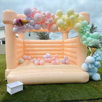 Château gonflable écologique commercial pour usage intérieur/extérieur, fêtes de mariage, couleur et taille personnalisées, pour les sauts des tout-petits