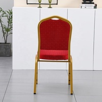 Table et chaises de salle à manger modernes en métal SUOTENG, empilables, très vendues, pour restaurants et mariages, usage de luxe