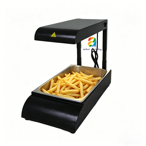 Frittierte Hähnchenschenkel Pommes Frites Frittiertes Essen Wärmehaltesystem Präzise Temperaturkontrolle Beste Geschmacksqualität Restaurant - Product Image 2