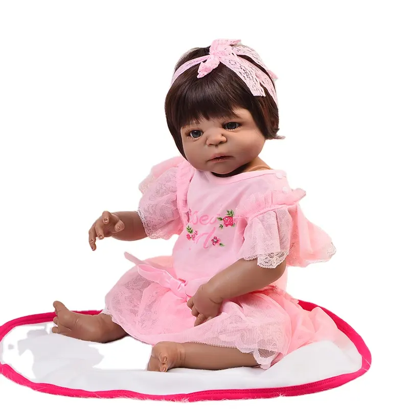 生まれ変わった赤ちゃん人形シリコンリアルな女の子のおもちゃを中国から輸入