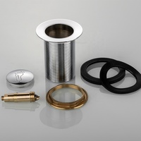 Bonde de vidange pour lavabo de haute qualité 1 1/2 pouces, bonde de vidange pour évier, bonde de vidange pour baignoire en laiton, bonde de vidange pop-up