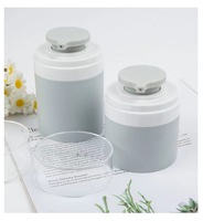 Botol Pompa Tanpa Udara Plastik PP 30ML 50ML 100ML dengan Buckle untuk Lotion, Sampo, Perawatan Kulit, Serum, Krim, Wadah Dispenser