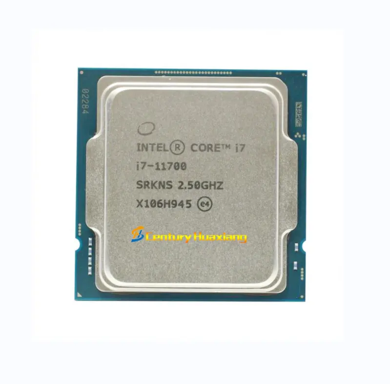 Intel Core CPU i7-11700 2.5GHz 12M LGA1200 65W Bureau CPU nouveau plateau ou boîte