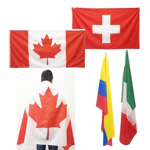 Giao Hàng Nhanh Giá Rẻ Màn Hình Lớn Bay Tùy Chỉnh 3X5 Quảng Cáo Tất Cả Các Nước Cờ Biểu Ngữ - Product Image 3