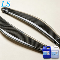 Kit de résine époxy de qualité automobile haute dureté pour revêtement transparent en fibre de carbone, infusion et laminage pour pièces automobiles